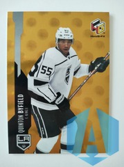 2021-22 UD Extended Quinton Byfield #HG-14 Gold HoloGrFX RC Rookie Kings
